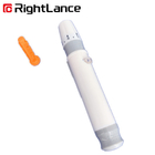 ABS Witte Grijze 10.5cm de Uitwerperpen van Bloedsugar lancet device pen with